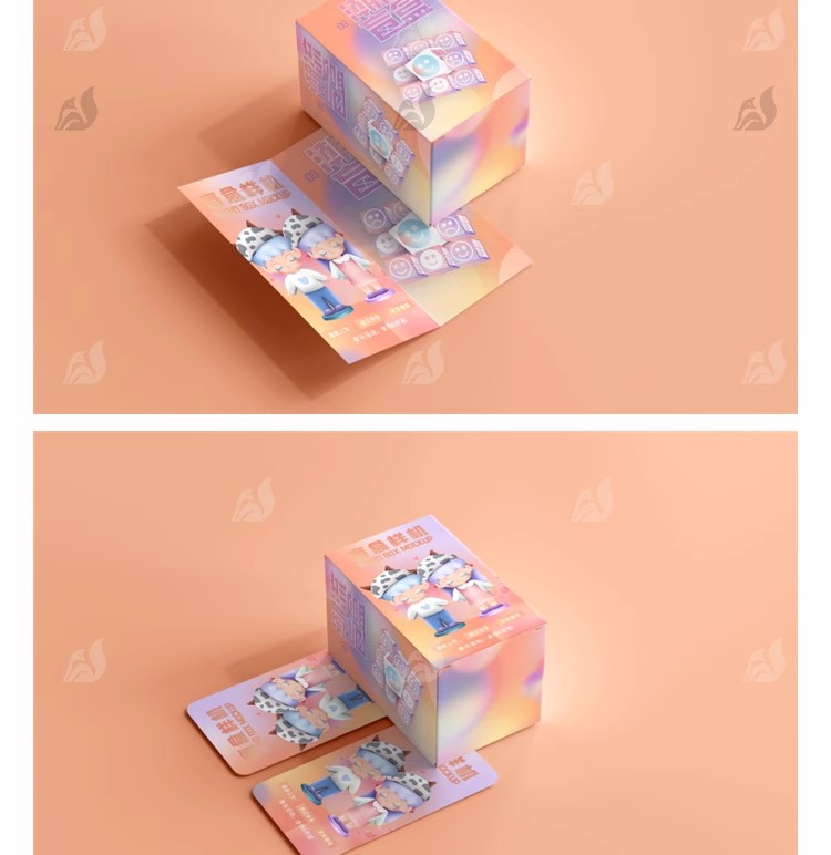 图片[8]-潮玩文创盲盒立体长方形玩偶纸盒VI提案品牌设计展示样机psd素材-大怪兽分享