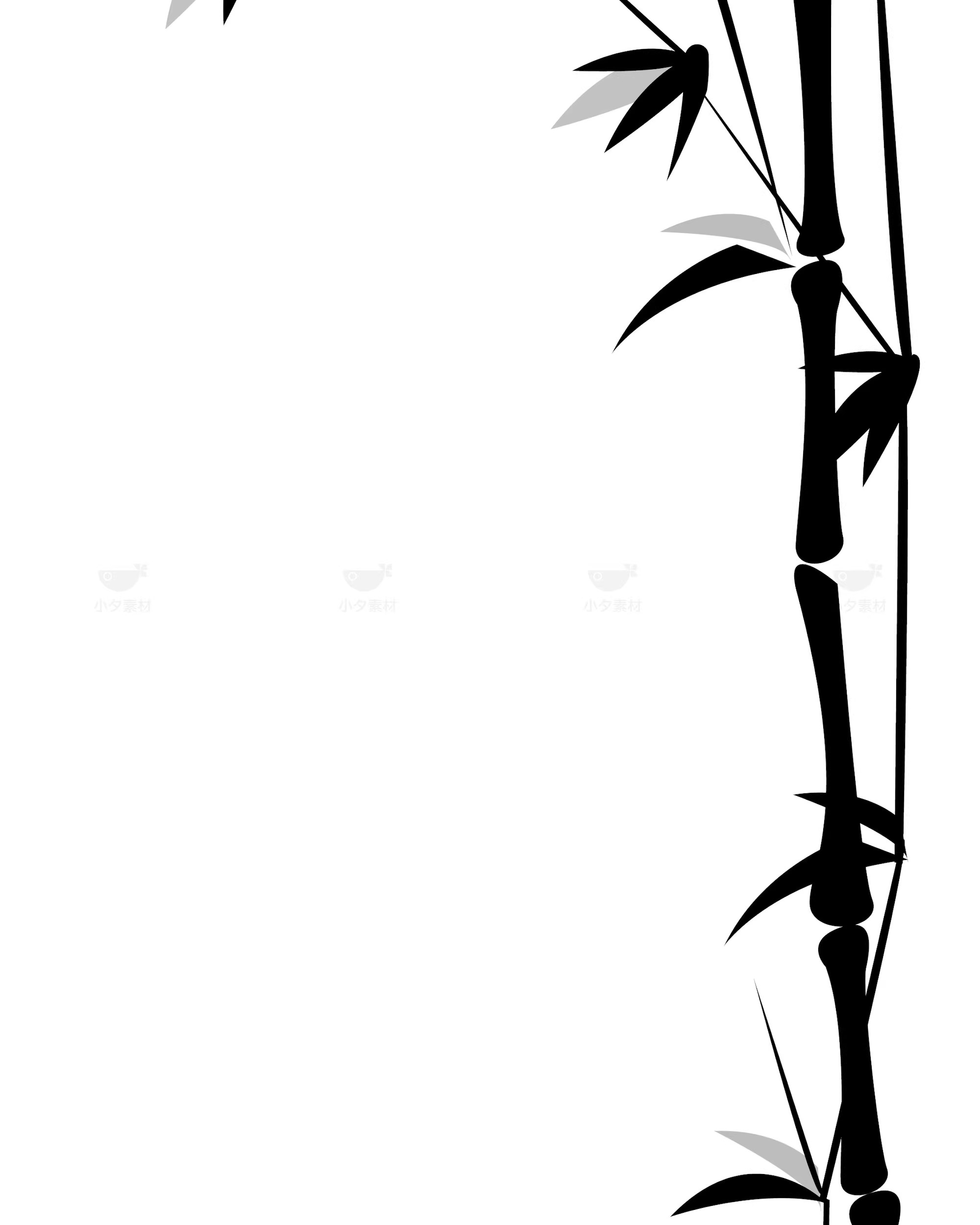 图片[22]-中式古风海报竹子水墨风竹子透明大图PNG图片素材-大怪兽分享