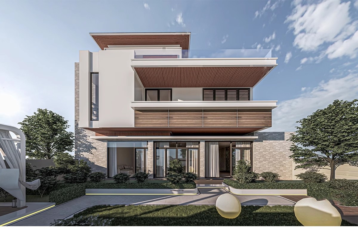 图片[21]-双拼联排别墅su模型库建筑农村自建房现代新中式欧式房屋草图大师-大怪兽分享