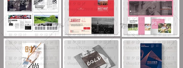 图片[7]-国外企业时尚画册模板PSD素材ai平面设计排版杂志cdr创意书版式-大怪兽分享