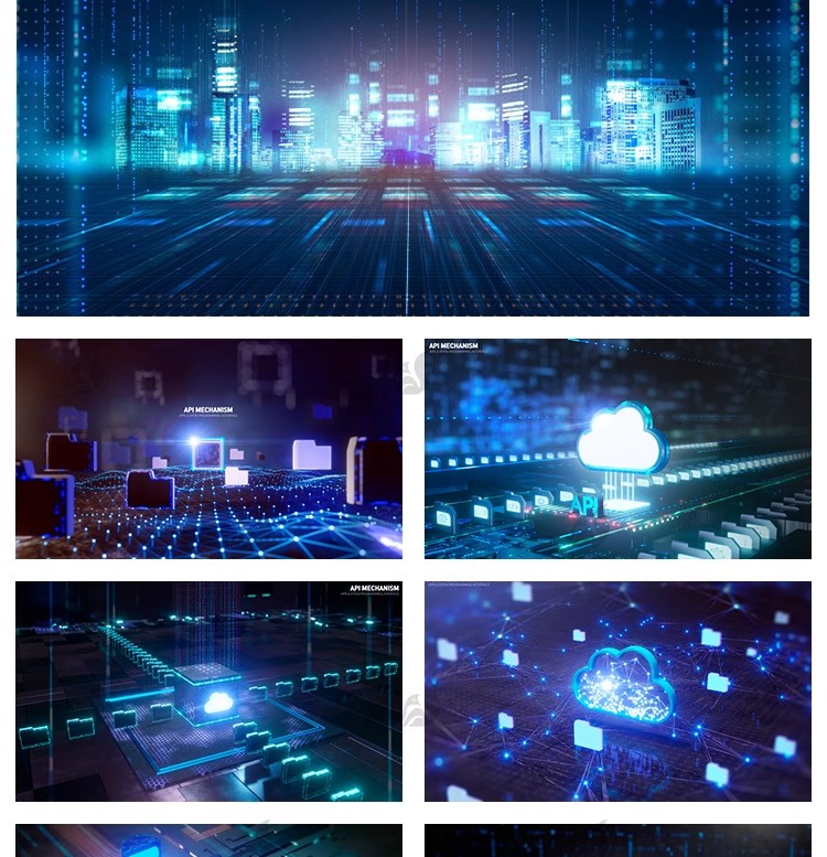 图片[10]-高科技可视化科幻立体3D数据统计显示科技海报设计PSD素材AI模板-大怪兽分享