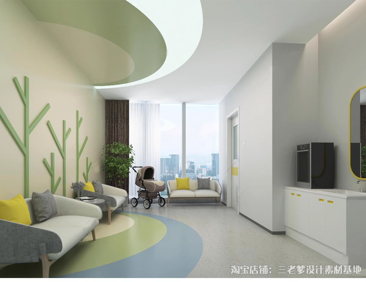 图片[22]-母婴店SU模型现代北欧超市孕育连锁店童装店亲子儿童乐园草图大师-大怪兽分享