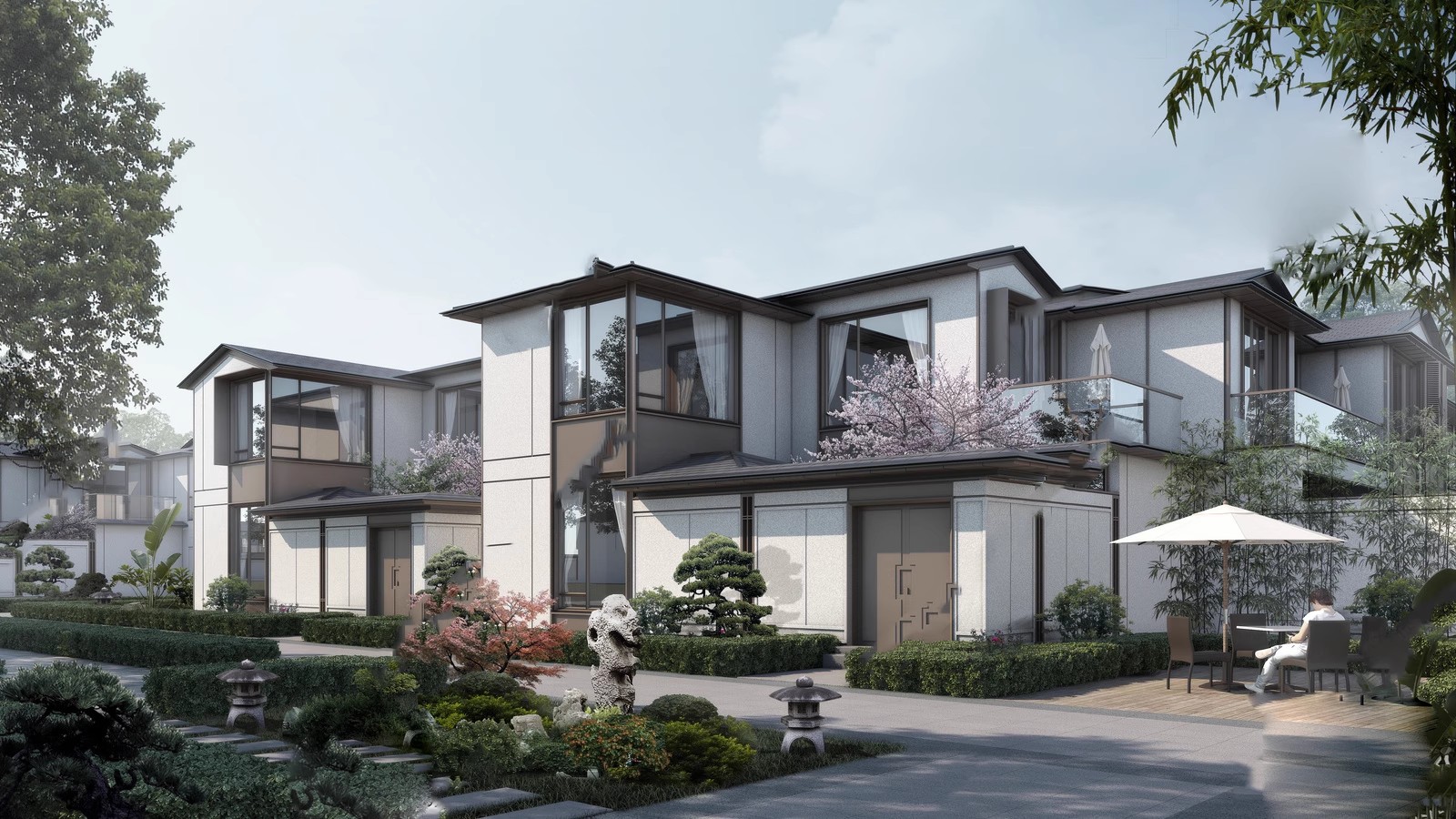 图片[22]-双拼联排别墅su模型库建筑农村自建房现代新中式欧式房屋草图大师-大怪兽分享