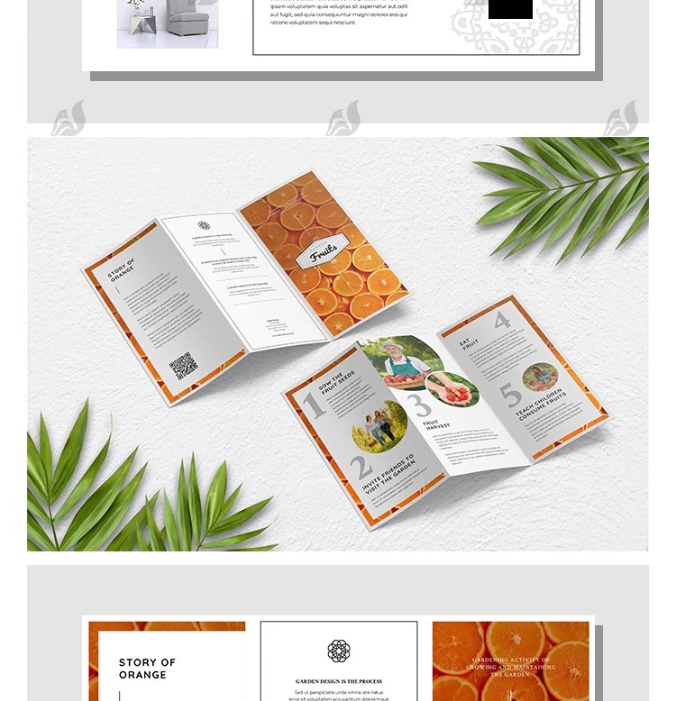 图片[11]-ID三折页公司企业宣传册画册广告DM面试作品模板Indesign设计素材-大怪兽分享
