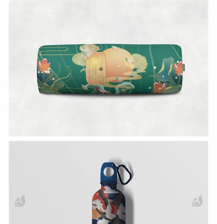 图片[10]-中式文创VI品牌全套产品提案衍生品周边展示贴图样机PSD设计素材-大怪兽分享