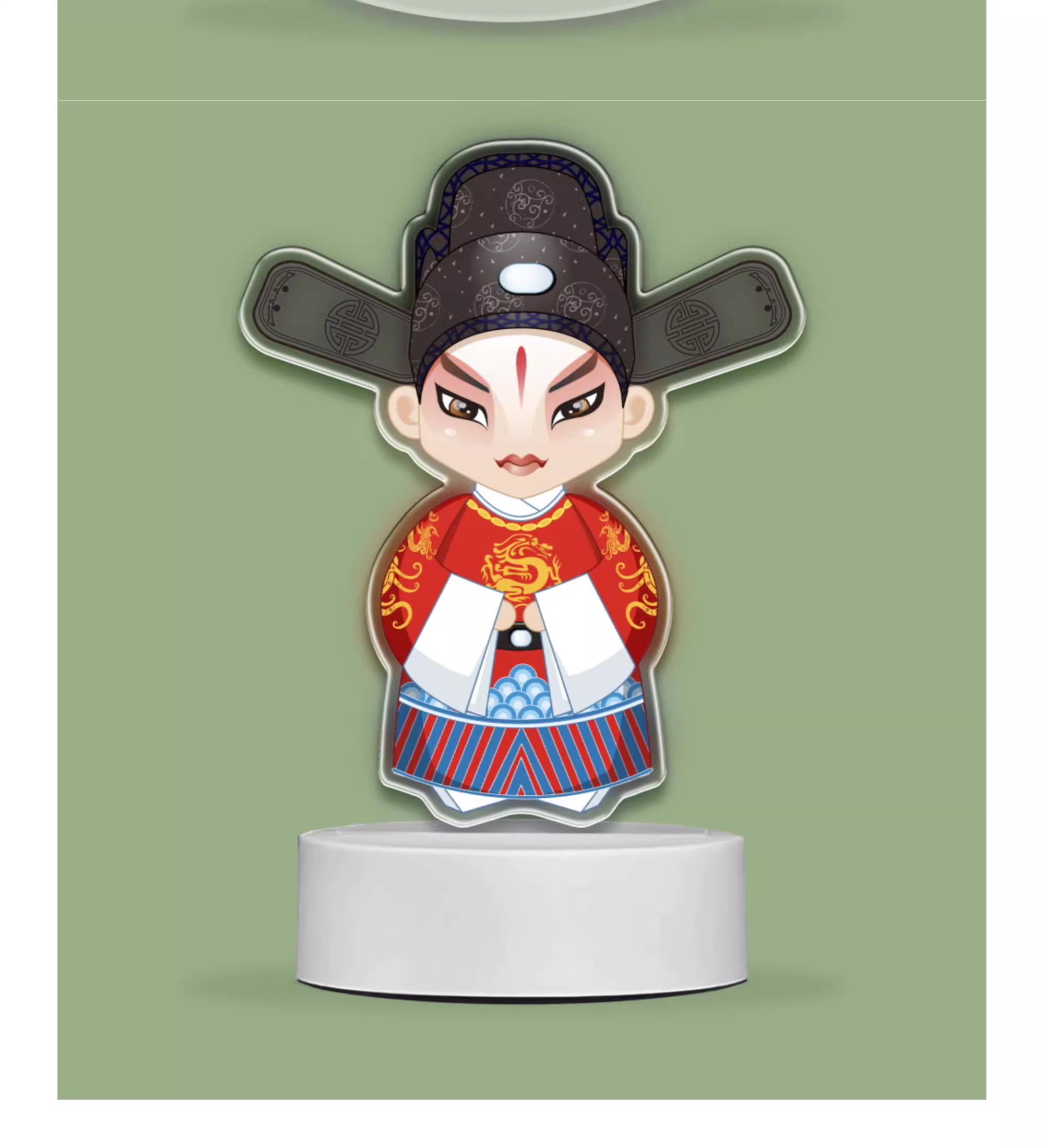 图片[10]-国潮戏曲人物IP形象PSD文创京剧国粹卡通亚克力效果智能贴图样机-大怪兽分享