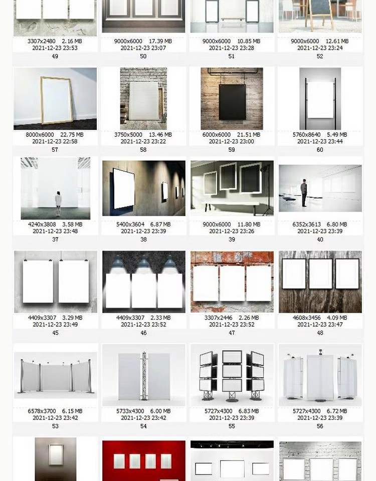 图片[22]-高清时尚生活JPG图片客厅装饰画框背景墙相框喷绘打印合成素材-大怪兽分享