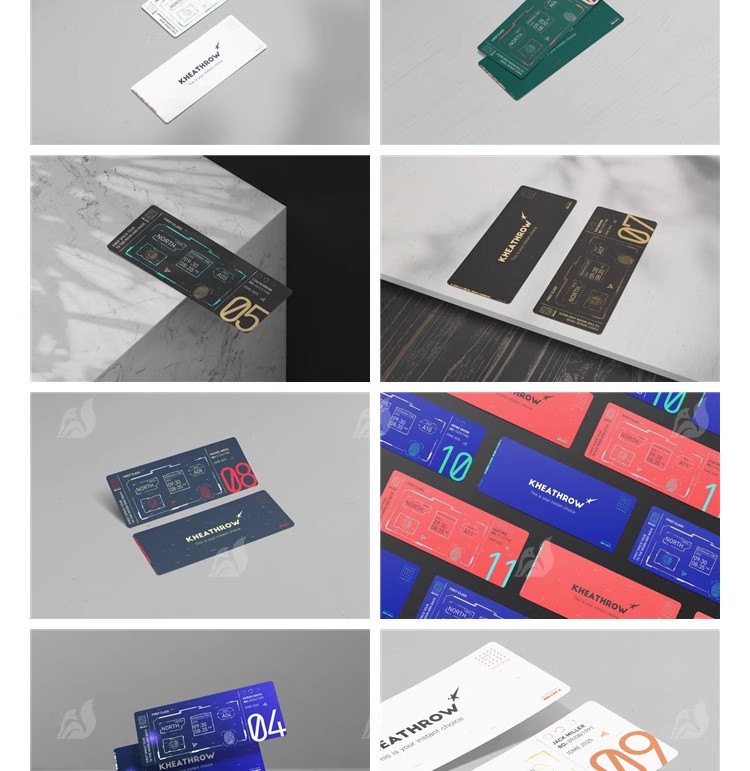 图片[11]-圆角可撕门票车票优惠券代金券VI提案多角度展示样机PSD素材模板-大怪兽分享