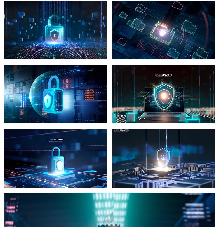图片[13]-高科技可视化科幻立体3D数据统计显示科技海报设计PSD素材AI模板-大怪兽分享