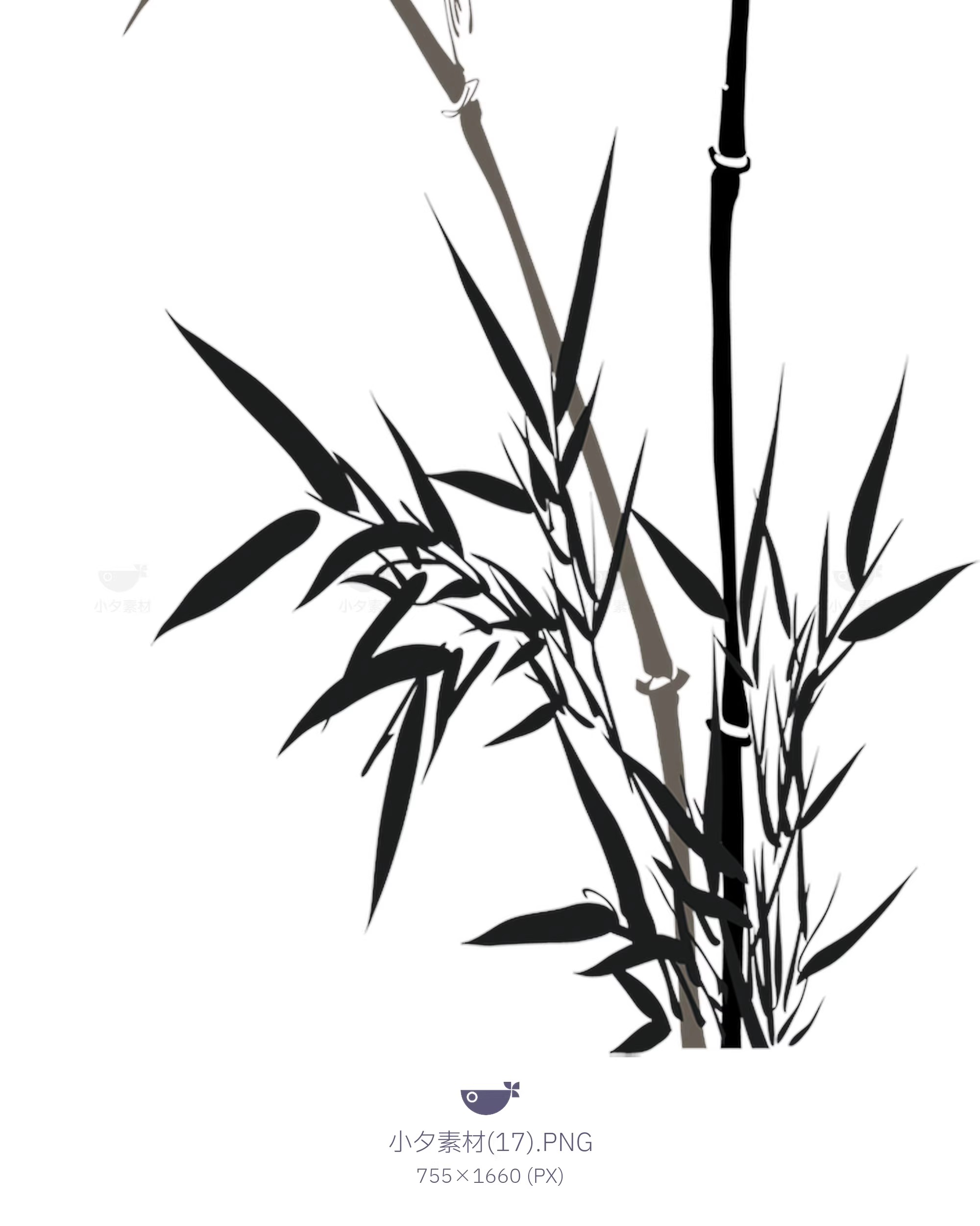 图片[26]-中式古风海报竹子水墨风竹子透明大图PNG图片素材-大怪兽分享