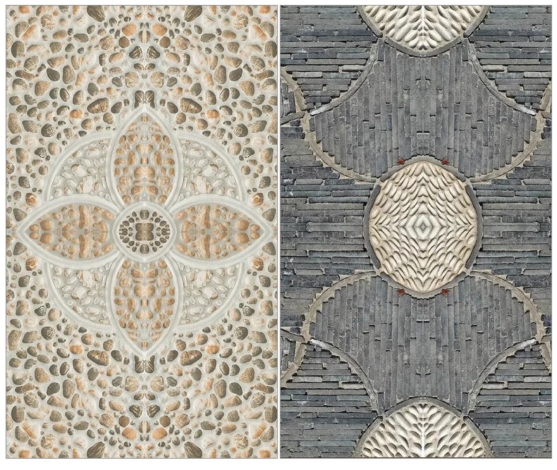 图片[27]-鹅卵石瓦片青瓦小青砖贴图地面铺装拼花ps素材库新中式园林铺地su-大怪兽分享