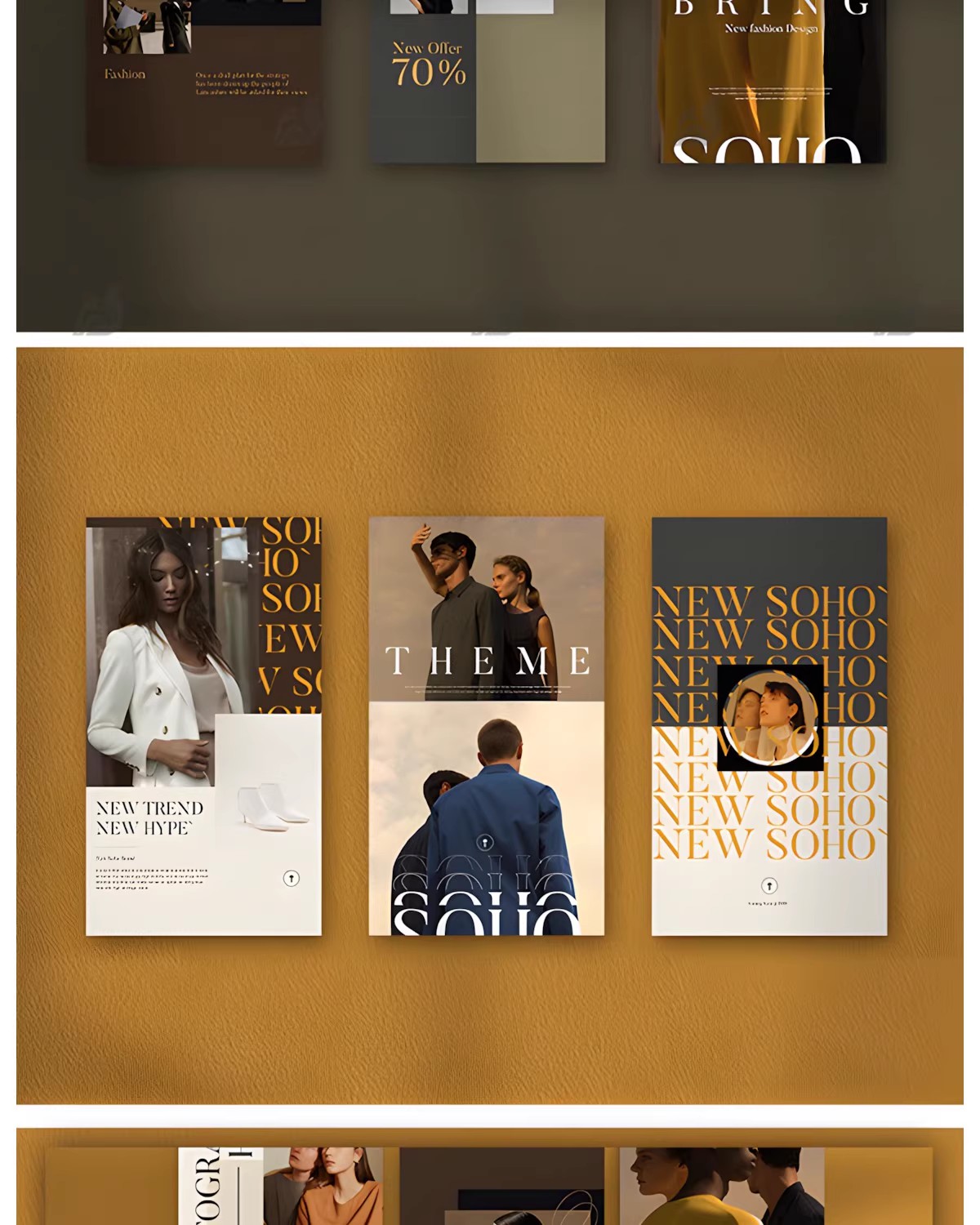 图片[15]-时尚服装海报杂志模板欧美英文字体封面模特活动宣传psd设计素材-大怪兽分享