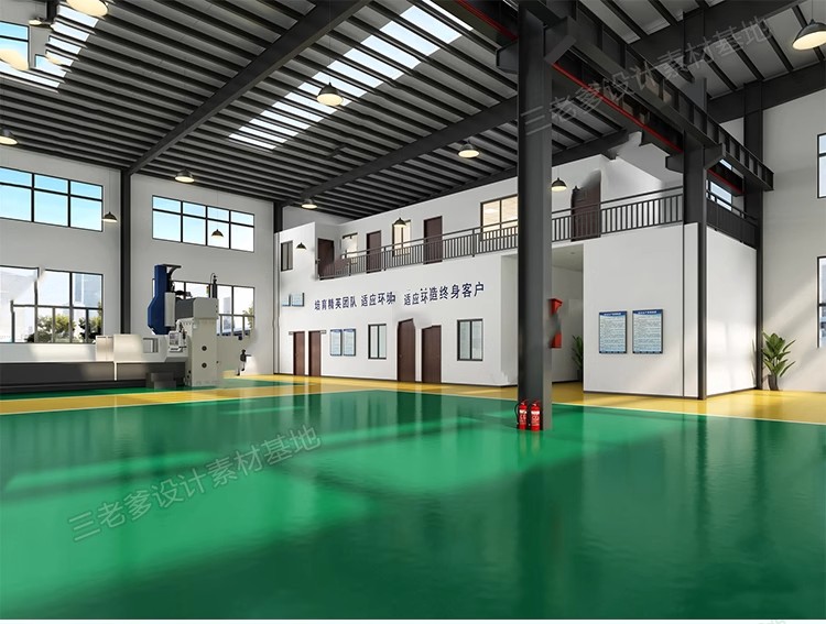 图片[28]-现代工厂生产车间流水线3dmax模型 工业厂房机床设备仓库3d模型库-大怪兽分享