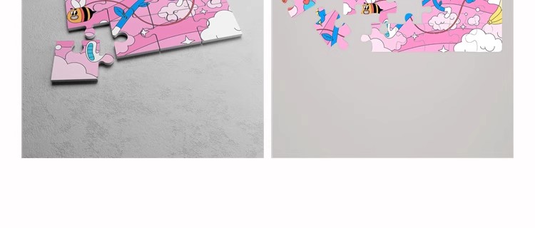 图片[14]-儿童益智文创拼图拼板印花图案包装品牌场景展示样机PSD设计素材-大怪兽分享