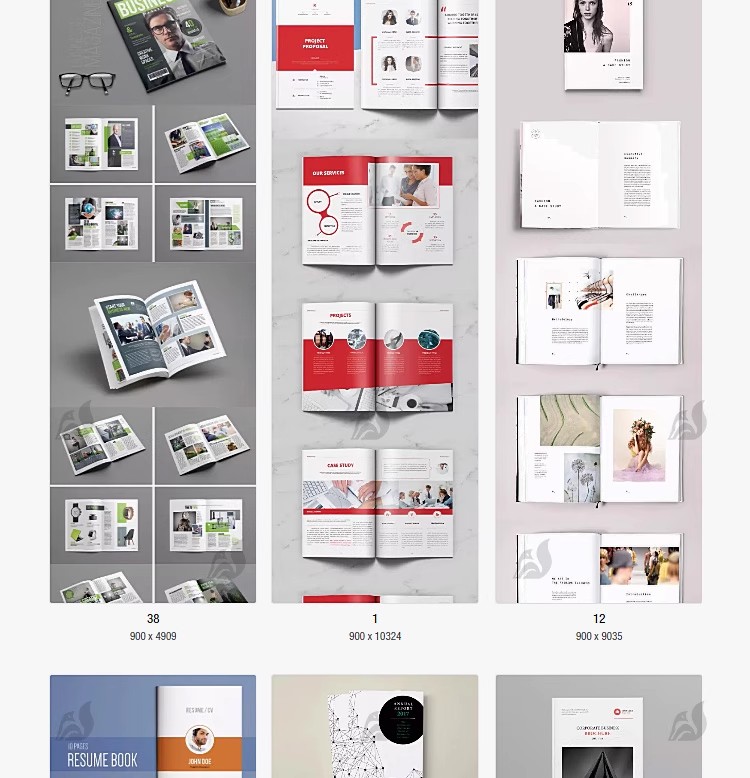 图片[17]-产品画册Indesign模板摄影画册排版j简约设计ID素材产品宣传-大怪兽分享
