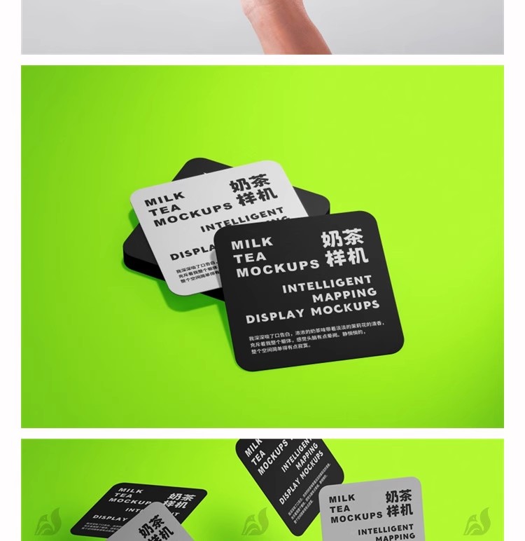 图片[17]-咖啡店面包奶茶店VI饮品餐饮提案品牌创意展示样机PSD设计素材ps-大怪兽分享