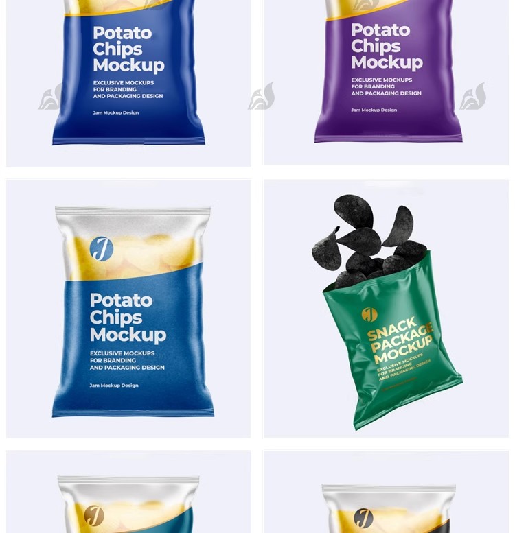 图片[17]-零食薯片食品真空塑料包装袋样机包装PS智能贴图展示效果TIF素材-大怪兽分享