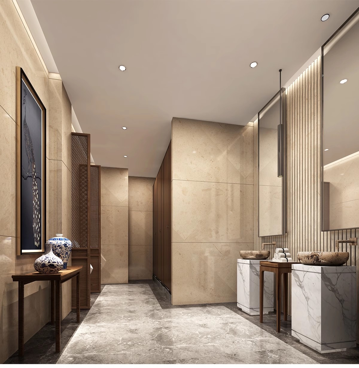 图片[28]-洗浴中心足浴足疗店铺效果图装修设计会所包间店面商铺室内素材库-大怪兽分享