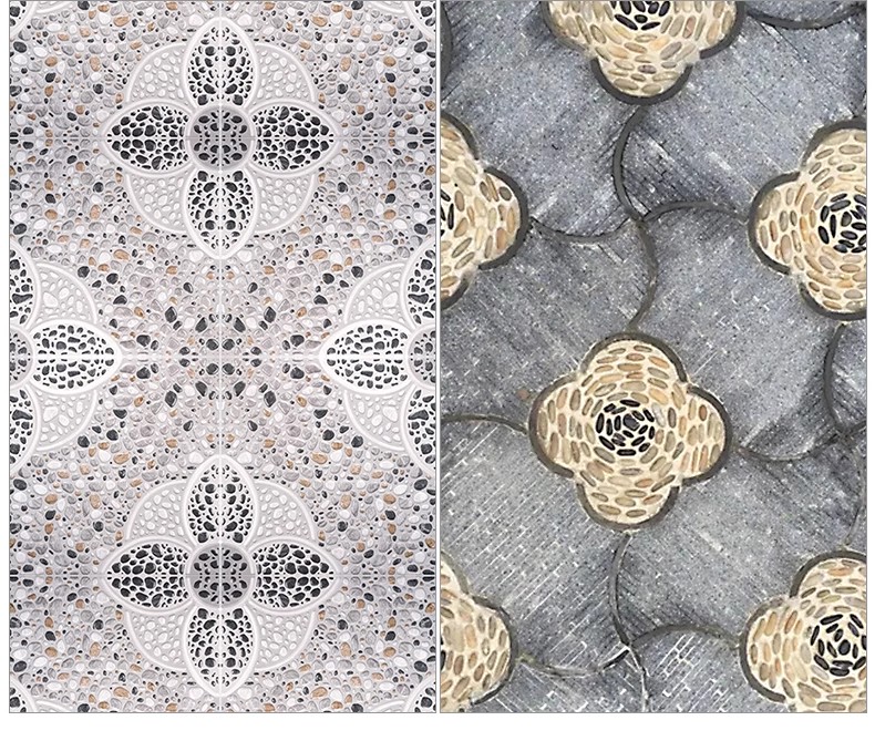 图片[32]-鹅卵石瓦片青瓦小青砖贴图地面铺装拼花ps素材库新中式园林铺地su-大怪兽分享