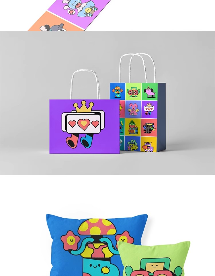 图片[9]-品牌袋子杯子抱枕纸盒文创产品VI提案毕业作品贴图样机PS素材模板-大怪兽分享