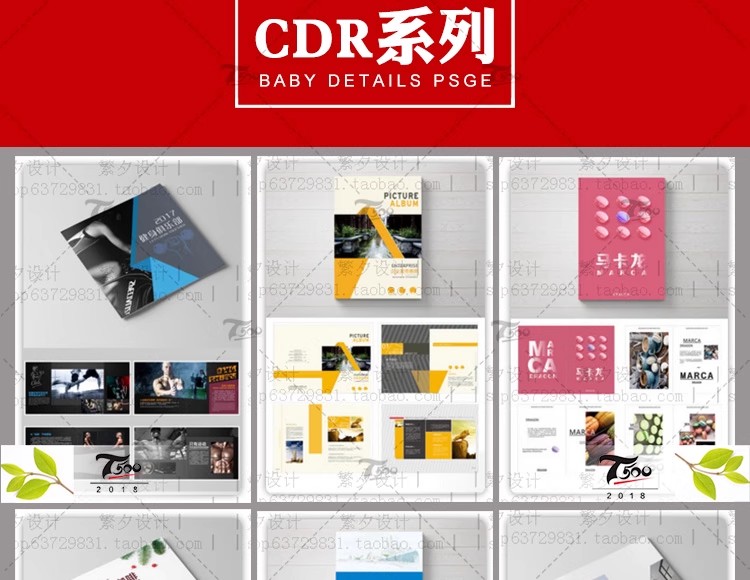 图片[16]-国外企业时尚画册模板PSD素材ai平面设计排版杂志cdr创意书版式-大怪兽分享