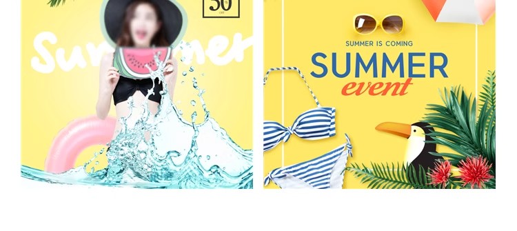 图片[20]-新文艺风夏季海边沙滩三亚旅游旅行宣传海报活动PSD设计素材模板-大怪兽分享