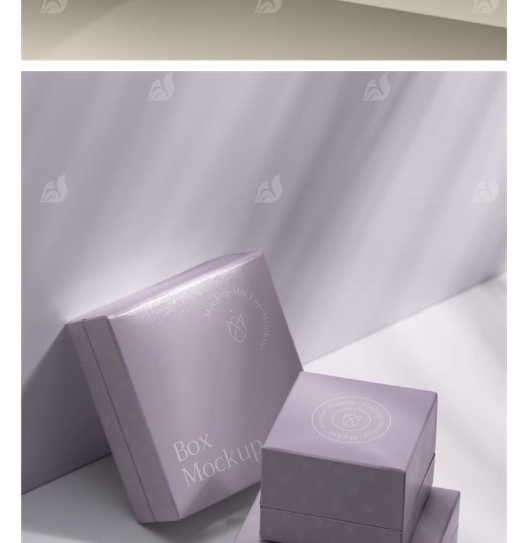 图片[19]-纸盒包装盒礼盒子产品周边堆叠VI品牌提案展示样机PSD设计素材ps-大怪兽分享