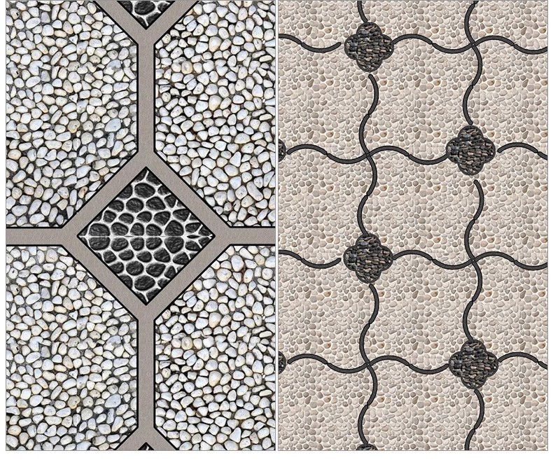 图片[33]-鹅卵石瓦片青瓦小青砖贴图地面铺装拼花ps素材库新中式园林铺地su-大怪兽分享