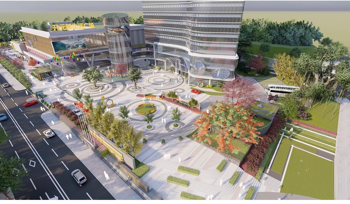 图片[33]-现代线性带状口袋公园街头绿地市政小游园城市休闲广场景观su模型-大怪兽分享