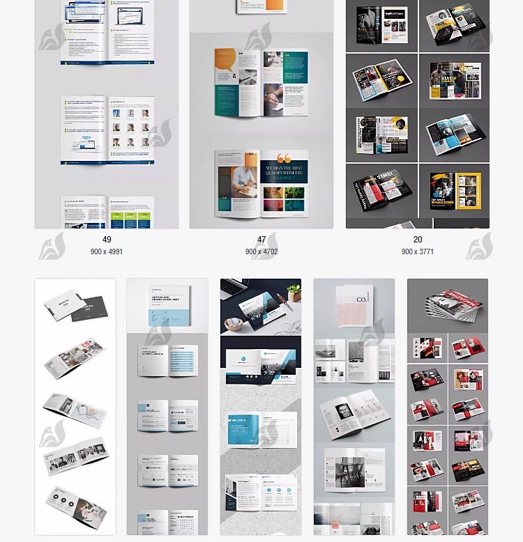 图片[21]-产品画册Indesign模板摄影画册排版j简约设计ID素材产品宣传-大怪兽分享