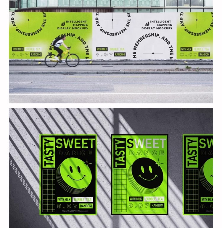 图片[20]-咖啡店面包奶茶店VI饮品餐饮提案品牌创意展示样机PSD设计素材ps-大怪兽分享