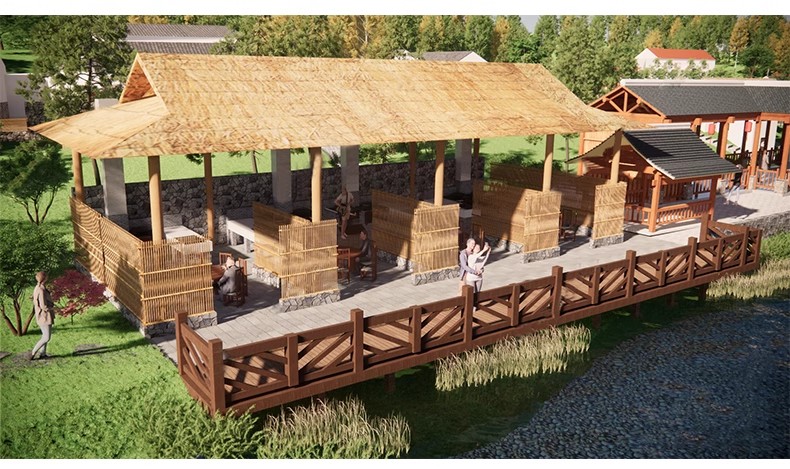 图片[35]-农村乡村农家乐旧厨房炉灶土灶台柴火灶泥土大锅灶SU模型草图大师-大怪兽分享