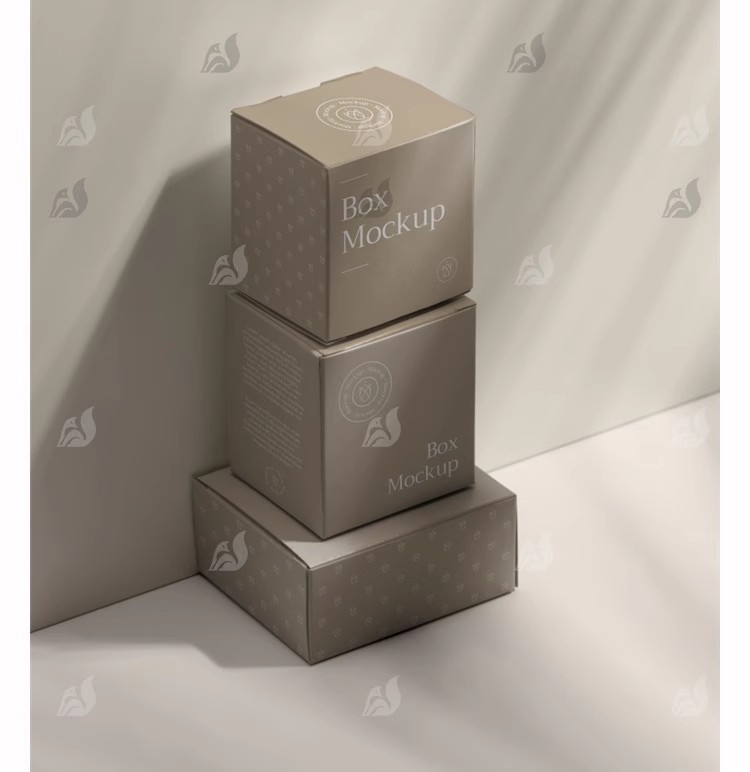 图片[22]-纸盒包装盒礼盒子产品周边堆叠VI品牌提案展示样机PSD设计素材ps-大怪兽分享
