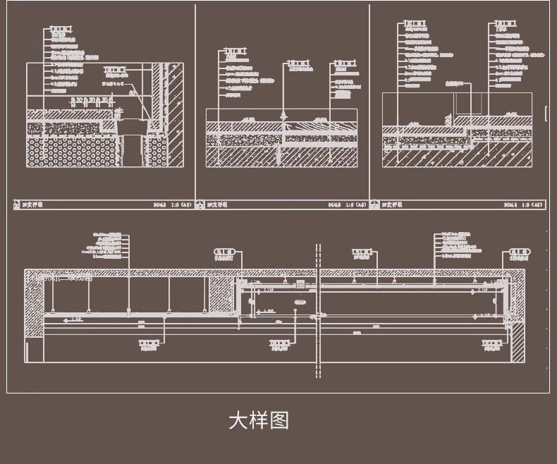 图片[25]-家装无主灯全套cad施工图纸平立面室内设计客厅卧室吊顶装修素材-大怪兽分享