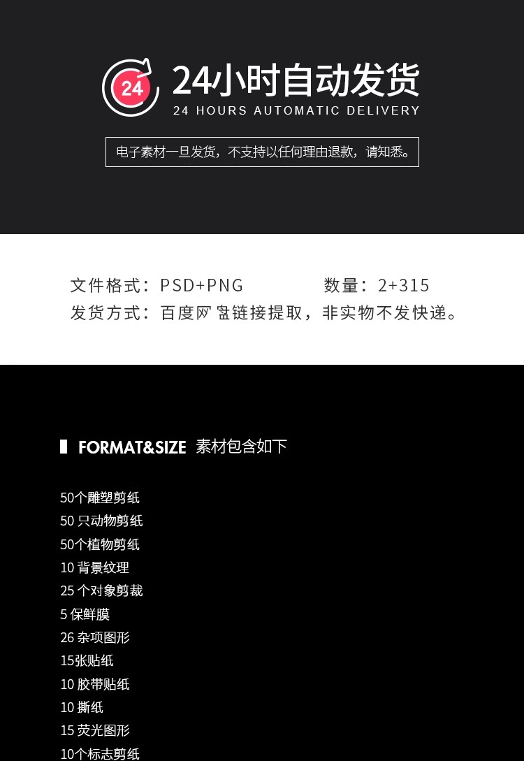 图片[2]-潮流酸性复古石膏雕像像植物动物薄膜贴纸拼贴画PNG免扣设计素材-大怪兽分享