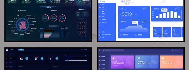 图片[39]-可视化大数据科技网页后台管理图表AI界面PSD模版素材源文件-大怪兽分享