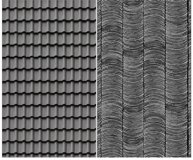 图片[44]-鹅卵石瓦片青瓦小青砖贴图地面铺装拼花ps素材库新中式园林铺地su-大怪兽分享