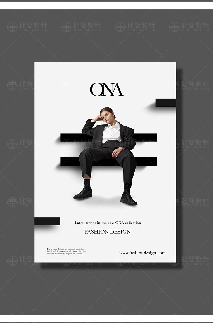 图片[9]-17款简约时尚品牌几何图形社交自媒体图文海报背景PS设计素材模板-大怪兽分享
