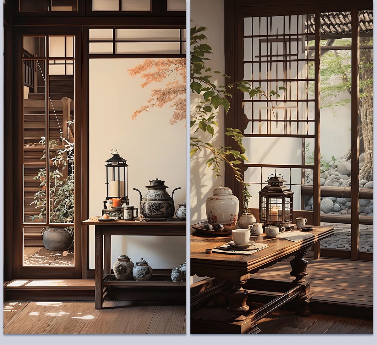 图片[59]-古风室内背景图禅意复古场景年代感中式绿幕直播间虚化素材集高清-大怪兽分享