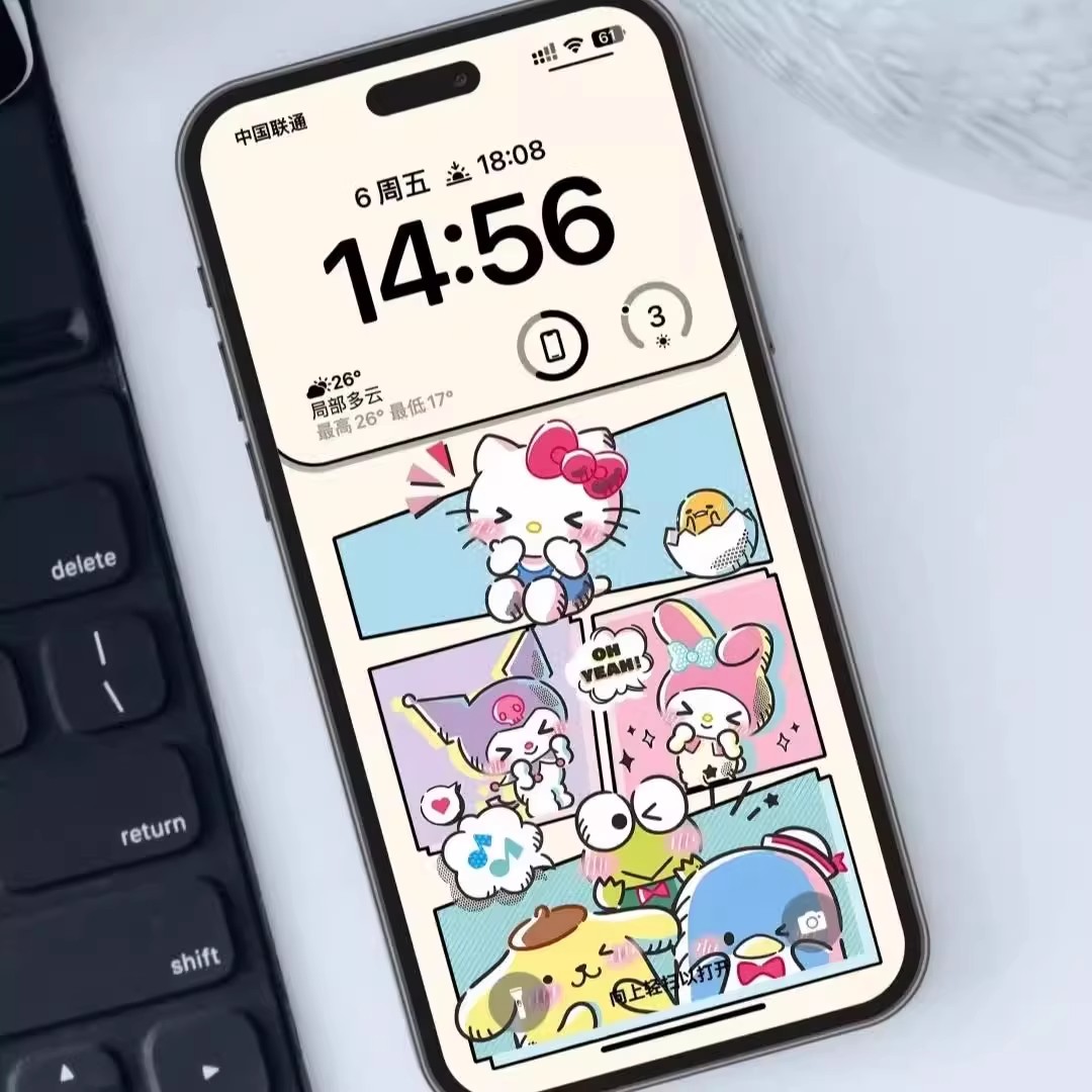 图片[12]-100套女生可爱哈喽凯蒂壁纸 少女粉Kitty合集超清手机壁纸iPhone-大怪兽分享