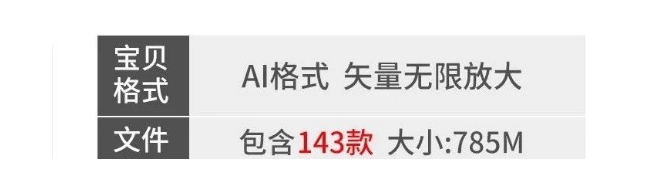 图片[2]-纸箱甜品产品包装刀模天地抽拉礼盒纸袋盒子平面展开图ai矢量素材-大怪兽分享