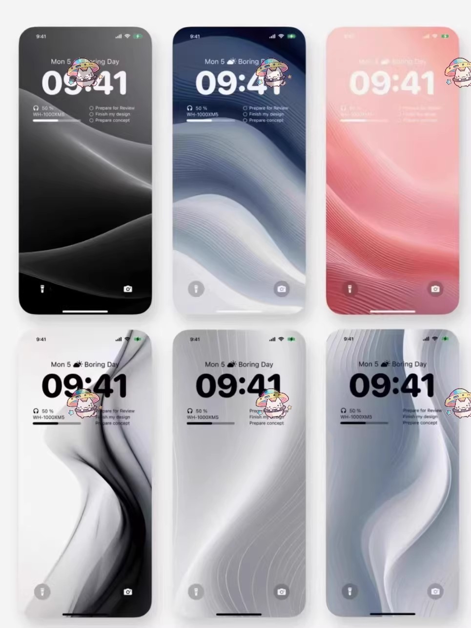 6张 4k高清 抽象艺术自然之美 苹果手机壁纸安卓 屏保护眼壁纸-大怪兽分享