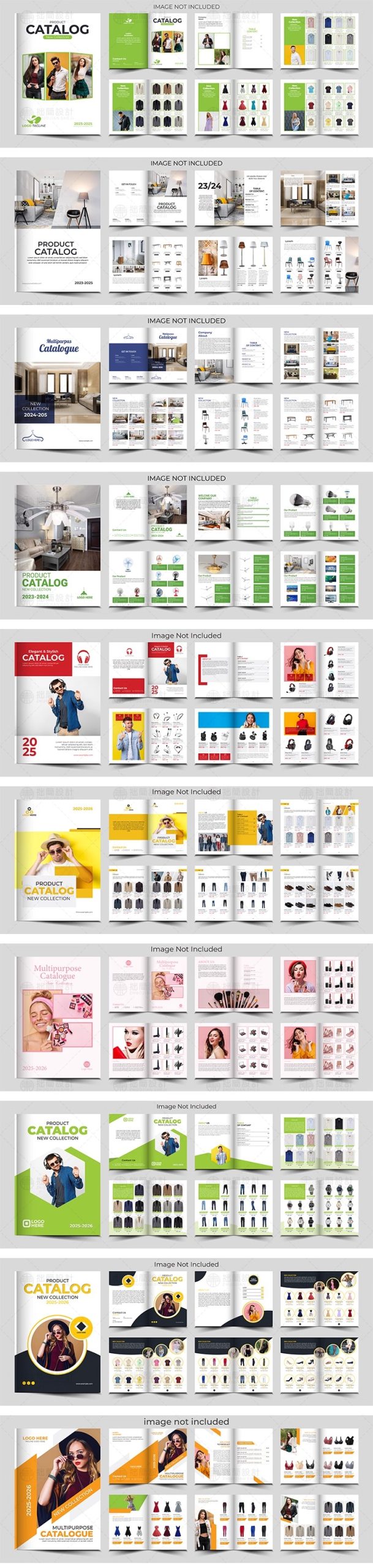图片[3]-高端企业宣传册公司简介产品招商画册手册封面排版Ai设计素材模版-大怪兽分享