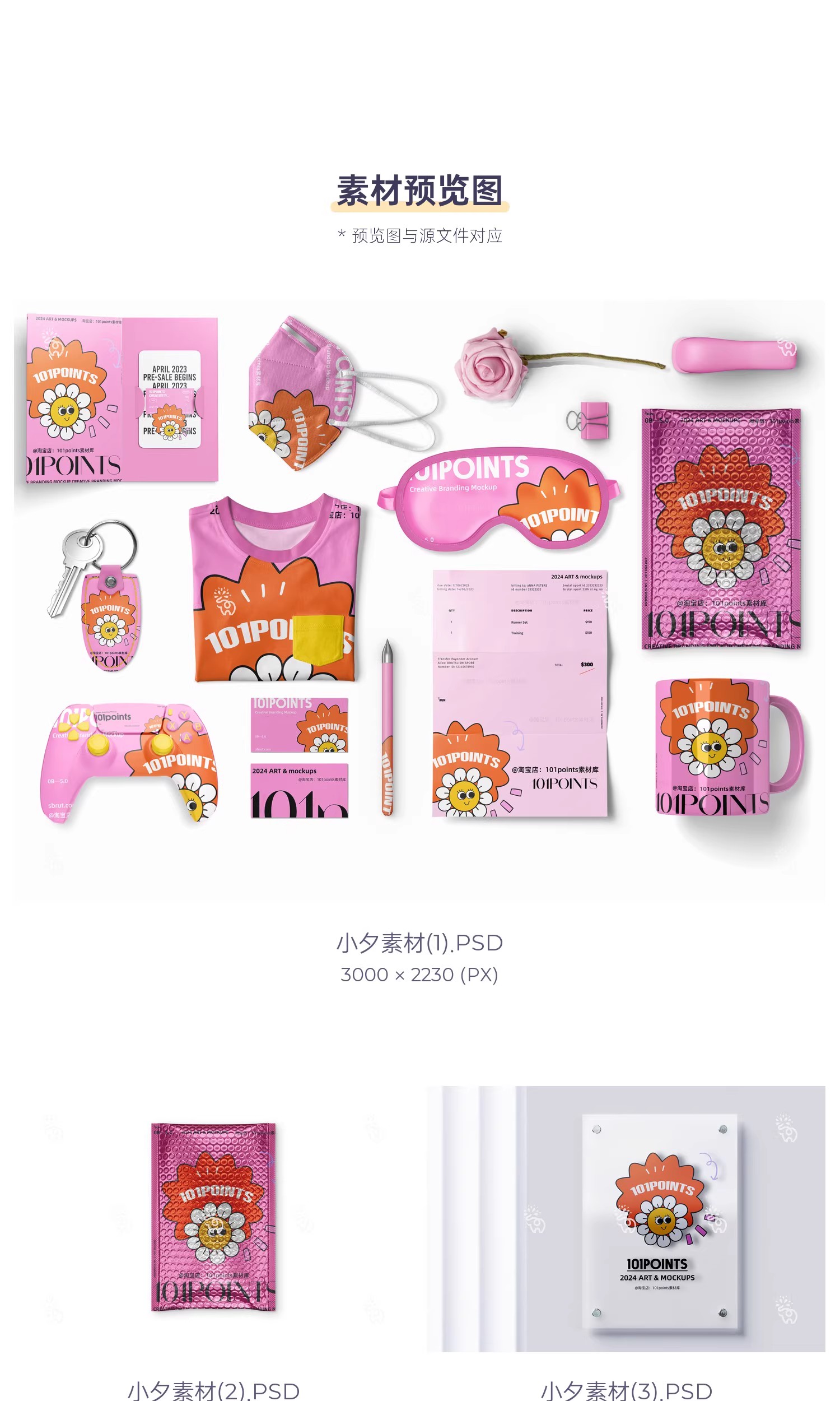 图片[3]-公司企业品牌文创毕设作品系列vi提案文创贴图样机psd设计素材-大怪兽分享