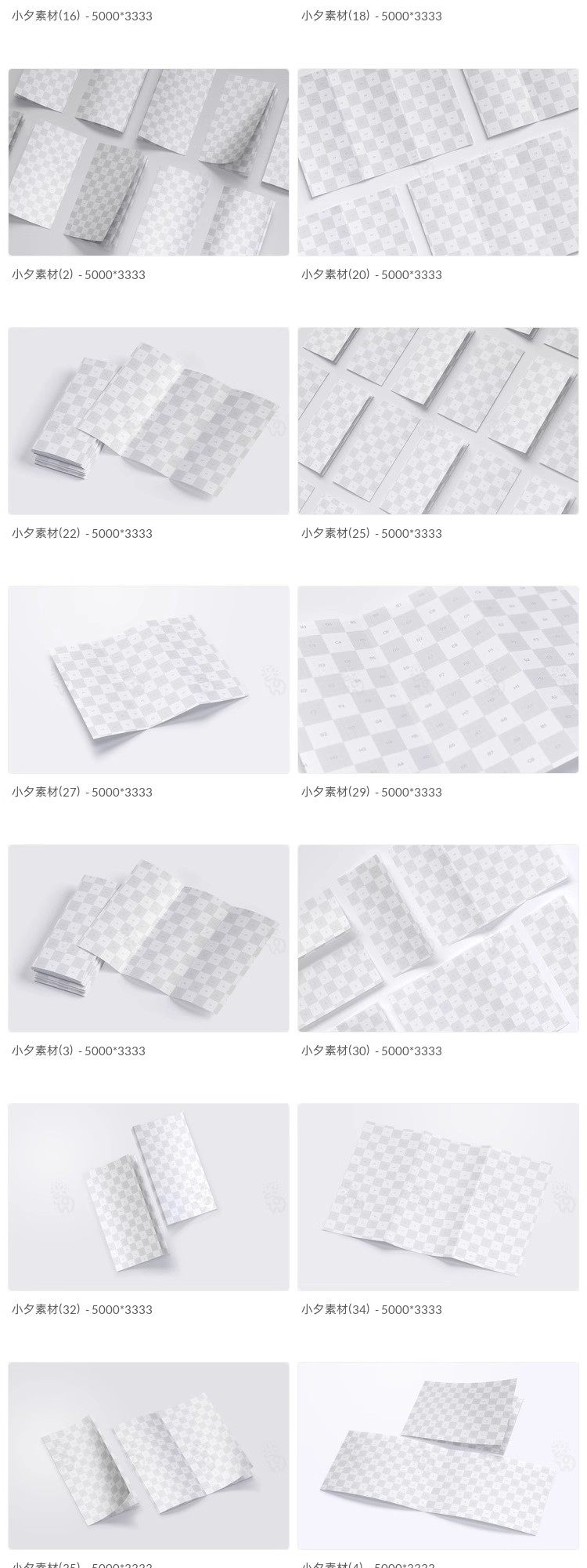 图片[3]-高端画册三折页四折页VI效果展示智能贴图宣传单PSD样机素材模板-大怪兽分享