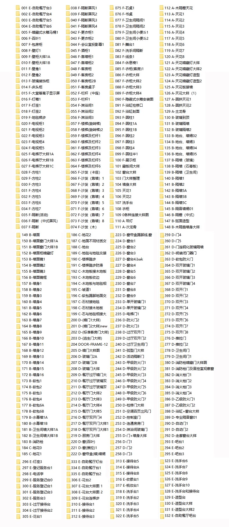 图片[4]-酒店空间CAD节点大样图立面图库工装室内施工工艺深化图纸施工图-大怪兽分享