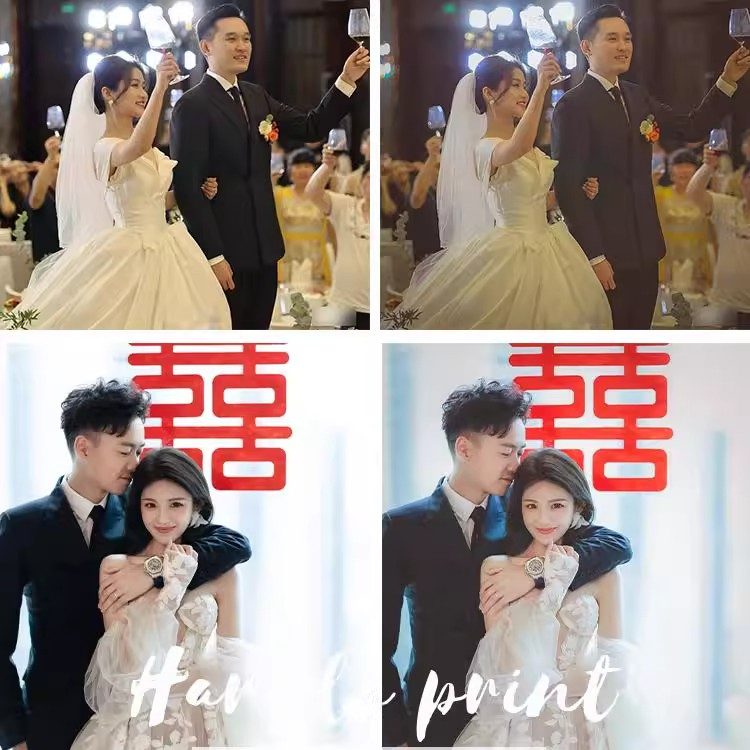 图片[5]-小红书网红婚纱照LR预设PS高级感婚礼跟拍调色柔美人像PR滤镜剪映-大怪兽分享