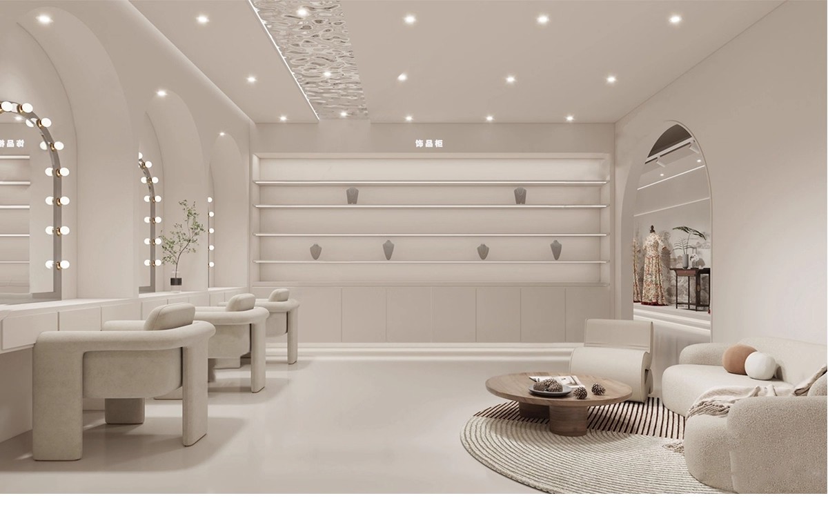 图片[5]-草图大师sketchup北欧LOFT工业风婚纱婚礼摄影店晚礼服影楼SU模型-大怪兽分享