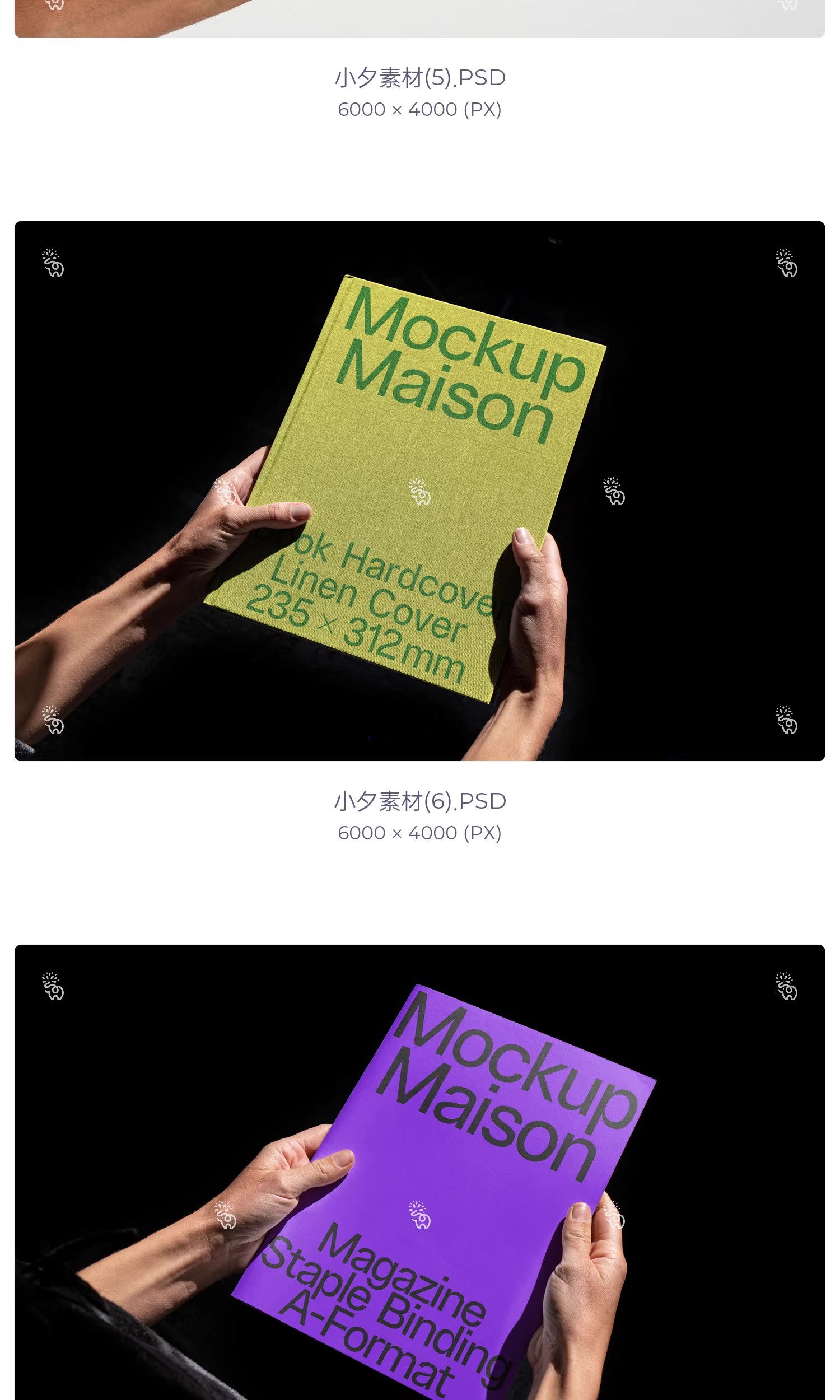 图片[5]-光影时尚杂志画册书本手册封面内页vi智能贴图样机PSD设计素材-大怪兽分享