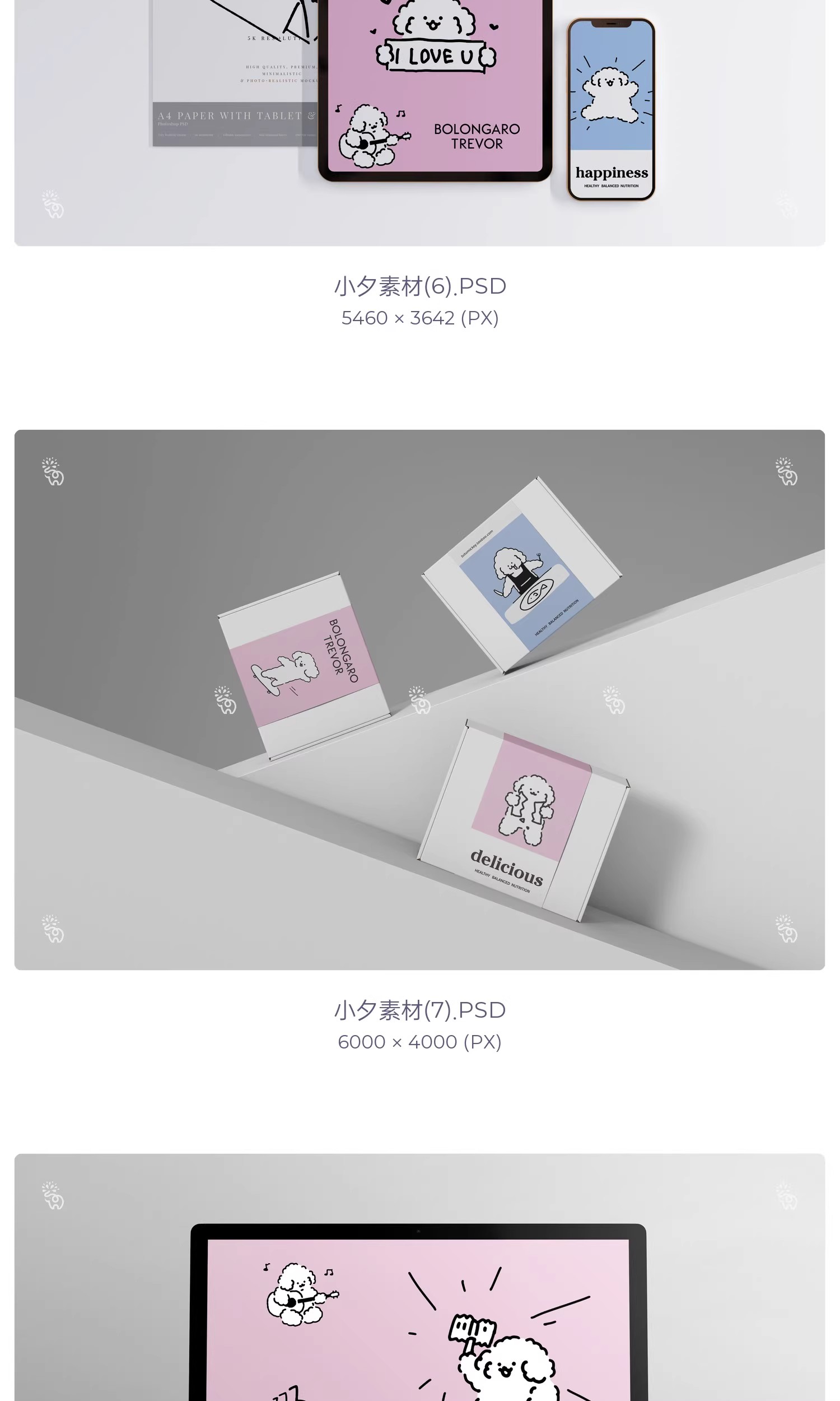 图片[6]-品牌宠物用品店猫粮狗粮vi提案包装设计智能贴图文创样机PSD素材-大怪兽分享